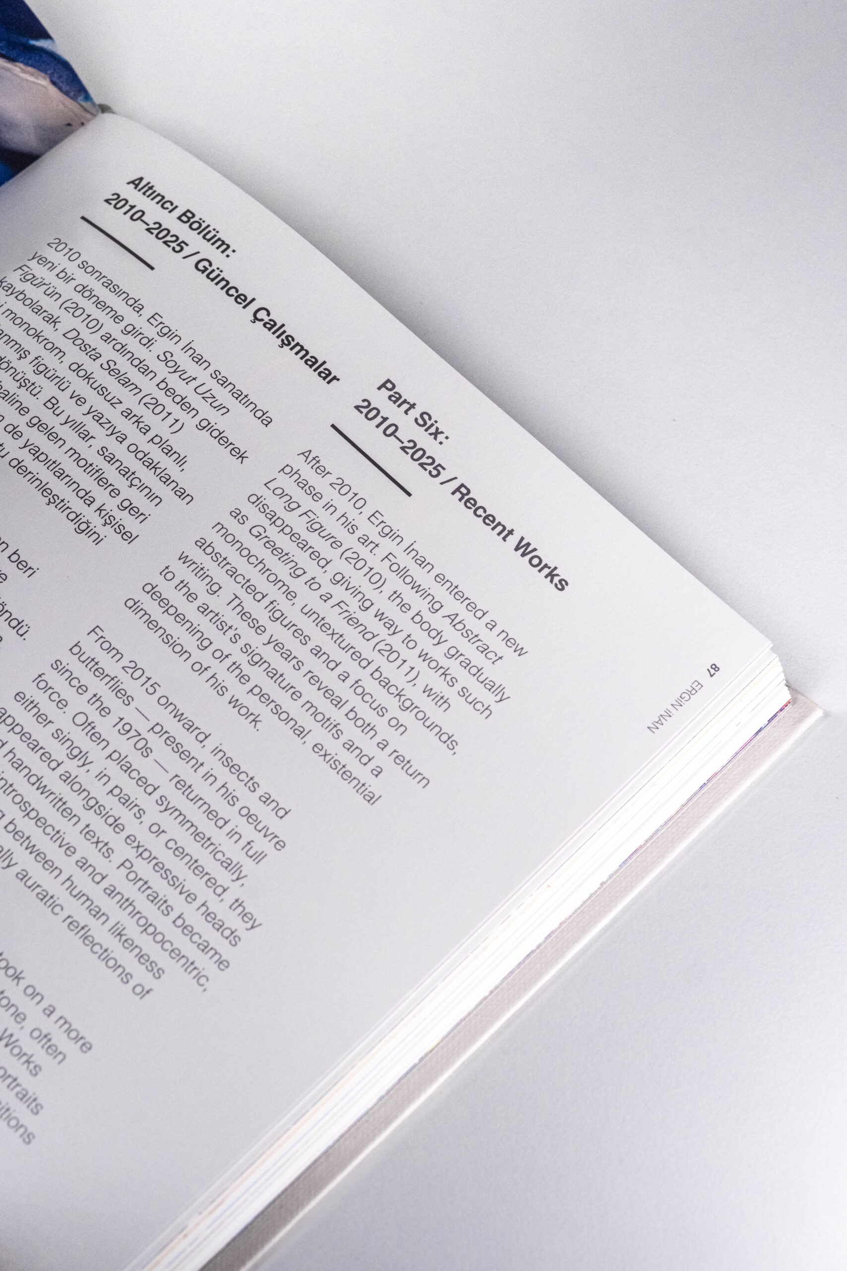 Ergin İnan "Zaman ve İzler Arasında: 1964-2005" Sergi Kataloğu - Görsel 3