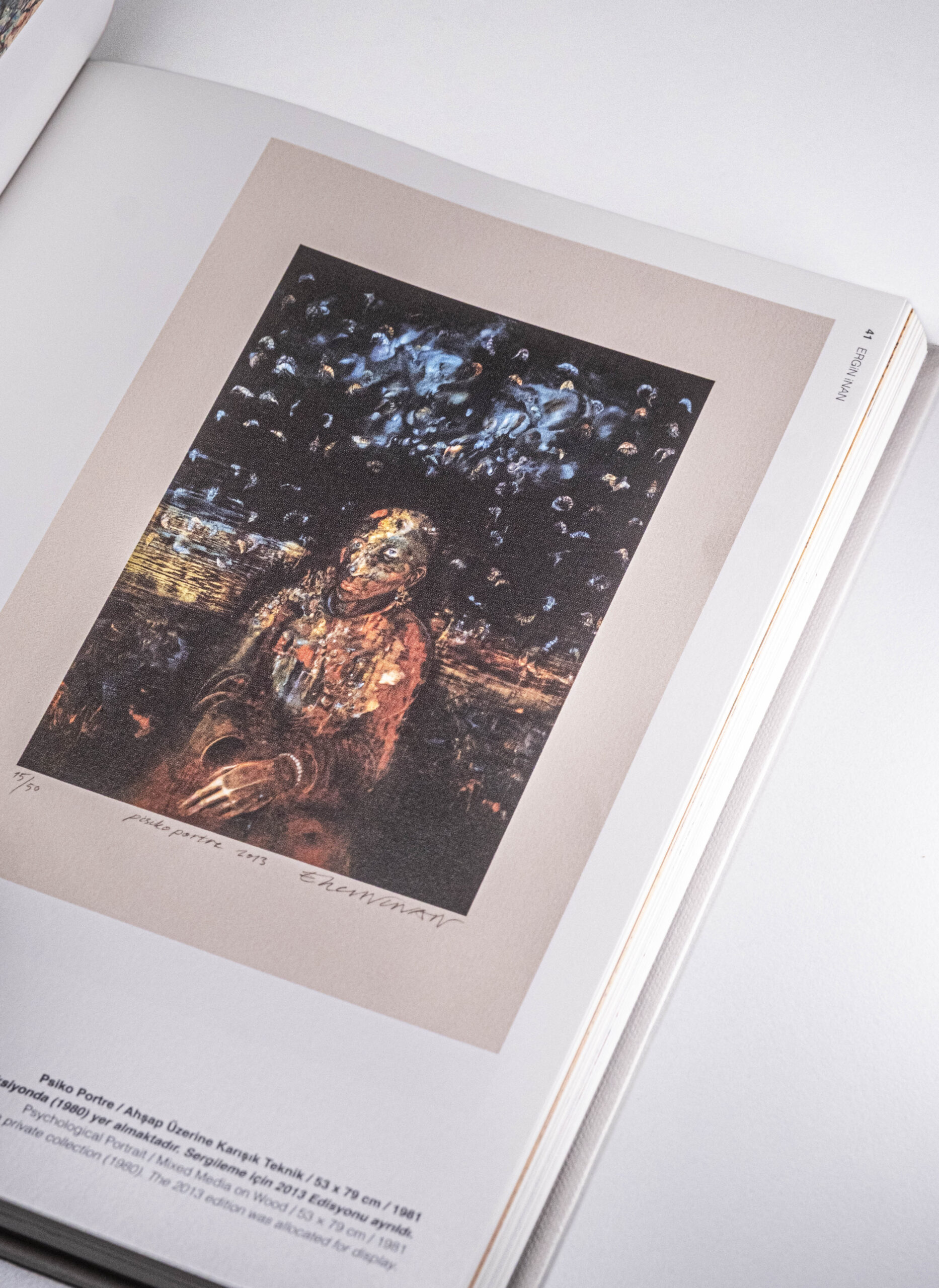 Ergin İnan "Zaman ve İzler Arasında: 1964-2005" Sergi Kataloğu - Görsel 5